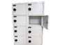 Schließfachschrank - 10 Fach Weiß mieten – Sonstige Garderobe- & Kleidungsstücke - Galerie - Bild 3