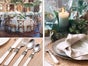 Porzellan Teller Toskana mieten Speiseteller ausleihen Dessert-Teller für BOHO Vintage Deko - Galerie - Bild 4