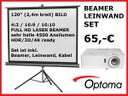 Beamer, Videobeamer, Leinwand 4500 Ansilumen, LASER DLP, Full HD