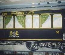 Zug, Zugwagen Abteil - Kulisse