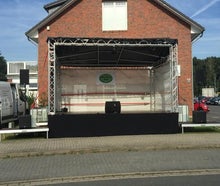 6x4m Outdoor Bühne / Showbühne inkl. Bühnendach