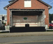 6x4m Outdoor Bühne / Showbühne inkl. Bühnendach