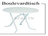 Boulevardtisch 100 cm rund