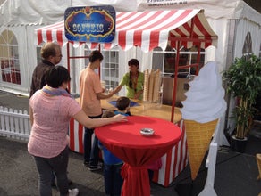 Softeismaschine / Eisstand / Eis Catering für Veranstaltungen buchen