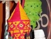 Indische Lampenhänger, Lampen