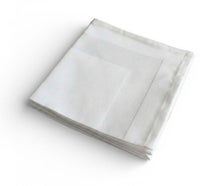 Stoffserviette mieten – Weiß oder Creme (50 x 50 cm) – Gastro-Qualität