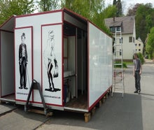 Toilettenwagen / Toilettencontainer