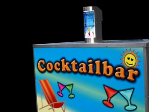 mobile Cocktailmaschine für Partys und Straßenfeste (Vollautomat)