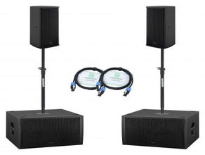 Musikanlage Komplett (Seeburg Acoustic Line) für 150 Personen 2000Watt