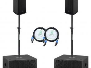 Musikanlage Komplett (Seeburg Acoustic Line) für 150 Personen 2000Watt