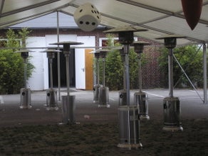 Stehheizung, Partystrahler