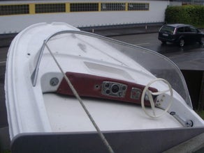 Halbes Boot, Motorboot, Schiff, Wasser, Ruderboot, Angeln, Wassersport
