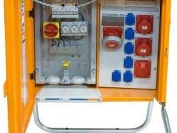 Baustrom Verteilerschrank, Verteilerschrank, Stromschrank, Verteiler