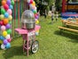 Nostalgische Zuckerwattemaschine mieten – Inklusive Wagen & Schutzhaube - Galerie - Bild 2