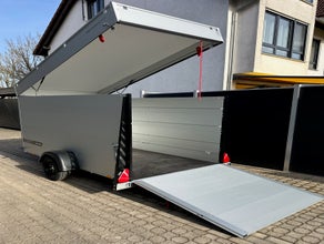 Geschlossener Motorradanhänger für 1 Motorrad Anssems GTB 1500 VT3 Ultra Low