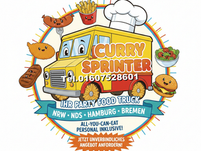 Foodtruck, Snack Trailer, Imbiss-Catering, All-you-can-eat, mit Personal, Firmenjubiläum, Party, Hochzeit, Geburtstag, Scheidung, Event-Catering, Ganz NRW, Niedersachsen, Bremen, Hamburg
