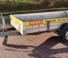 Anhänger, zul. GG 1.300 kg, Nutzlast max. 950 kg, Ladefläche 3,00 x 1,50 m