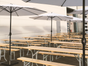 Sonnenschirm 3 m weiß – Marktschirm, Großschirm, Terrassenschirm, Schattenspender - Galerie - Bild 4