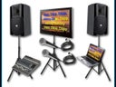 Prof. Karaokeanlage mit 2 Mikros, 40.000 Songs, 32" Bildschirm Karaoke Anlage - Galerie - Bild 1