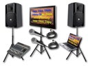 Prof. Karaokeanlage mit 2 Mikros, 40.000 Songs, 32" Bildschirm Karaoke Anlage - Galerie - Bild 1