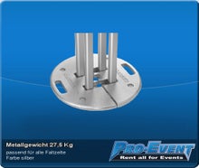 Metallgewicht 27,5 Kg