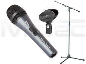 Mikrofon Sennheiser E835s + Mikrofonstativ (K&M 210/9 schwarz)