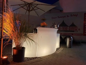 Theken, Palettentheke , Trockentheke, Spültheke JGA # Bar LED