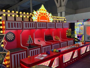 Carnival Games exklusive Jahrmarkt Spiele Dosenwerfen Spielstände
