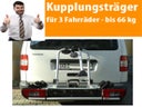 Premium Fahrradträger Atera EVO  für AHK für 3 Fahrräder bis 66 kg Fahrrad-Träger Anhängerkupplung Rad-Träger Kupplungsträger Radträger Träger Fahrräder Fahrradtransport