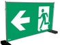Sichtschutzplane / Notausgangsplane / Notausgangsbeschilderung - Galerie - Bild 3