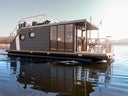 my Seahouse 2 Luxus Hausboot mieten auf der Mecklenburgischen Seenplatte! Führerscheinfrei - Galerie - Bild 1