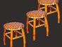 Asiatische Sitzmöbel - Hocker - Stuhl - Asien - China - Japan - Sitzbank - Bambus - Galerie - Bild 2