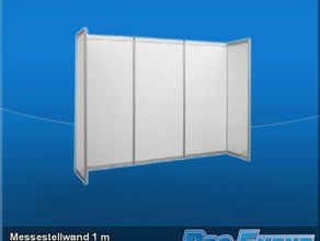 Messestellwand 1m