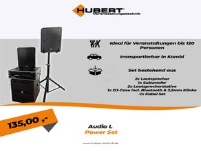Party Musikanlage Audio L (ohne DJ)