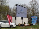 Mobile LED-Videowand, 21qm, hochauflösender Screen für Events/ Public Viewing/ Präsentationen. LED Trailer