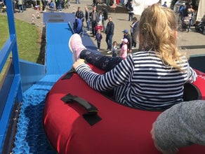 Mobile Rodelbahn, Alpen-Tubing, Speed-Tubingbahn, Rutsche inkl. 1 Eventbetreuer