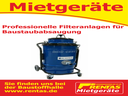 Trockensauger / Industriesauger / Filteranlage z.B. für Bodenfräsen
