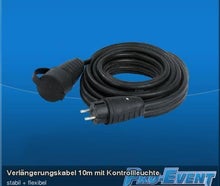 Verlängerungskabel 10m mit Kontrollleuchte