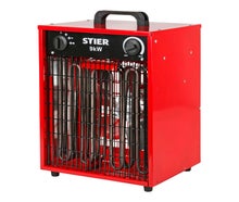 STIER Heizlüfter 9,0 kW 1150 m³/h, Elektroheizer, Bauheizung, Bautrockner