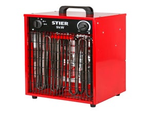 STIER Heizlüfter 9,0 kW 1150 m³/h, Elektroheizer, Bauheizung, Bautrockner