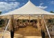 Sailcloth Zelt 13,5 x 19 m- weißes Zirkuszelt - Beduinen Zelt - Hochzeitszelt mieten