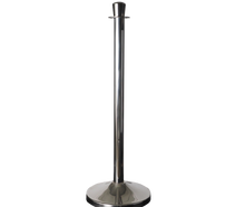 Absperrständer, chrom zu Art.Nr. 49210 Höhe 88 cm