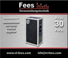Akku betriebener Lautsprecher - Soundboks - Soundbox - für den Mobilen Einsatz