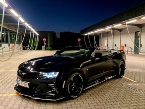 Chevrolet Camaro SS 6.2L V8 Cabrio schwarz 453PS