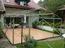 Zeltboden für Partyzelte aus Alu/Holz