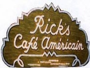 Casablanca Ricks Cafe Lauflicht, Leuchtreklame, Werbung, Film, Hollywood
