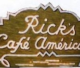Casablanca Ricks Cafe Lauflicht, Leuchtreklame, Werbung, Film, Hollywood