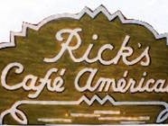 Casablanca Ricks Cafe Lauflicht, Leuchtreklame, Werbung, Film, Hollywood