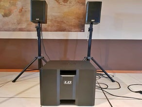 Musikanlage / PA-Anlage - "XS" (bis ca. 30 Personen)