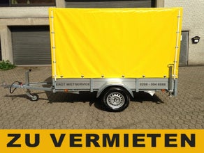 Kastenanhänger mit Plane Zulässiges Gesamtgewicht 750kg